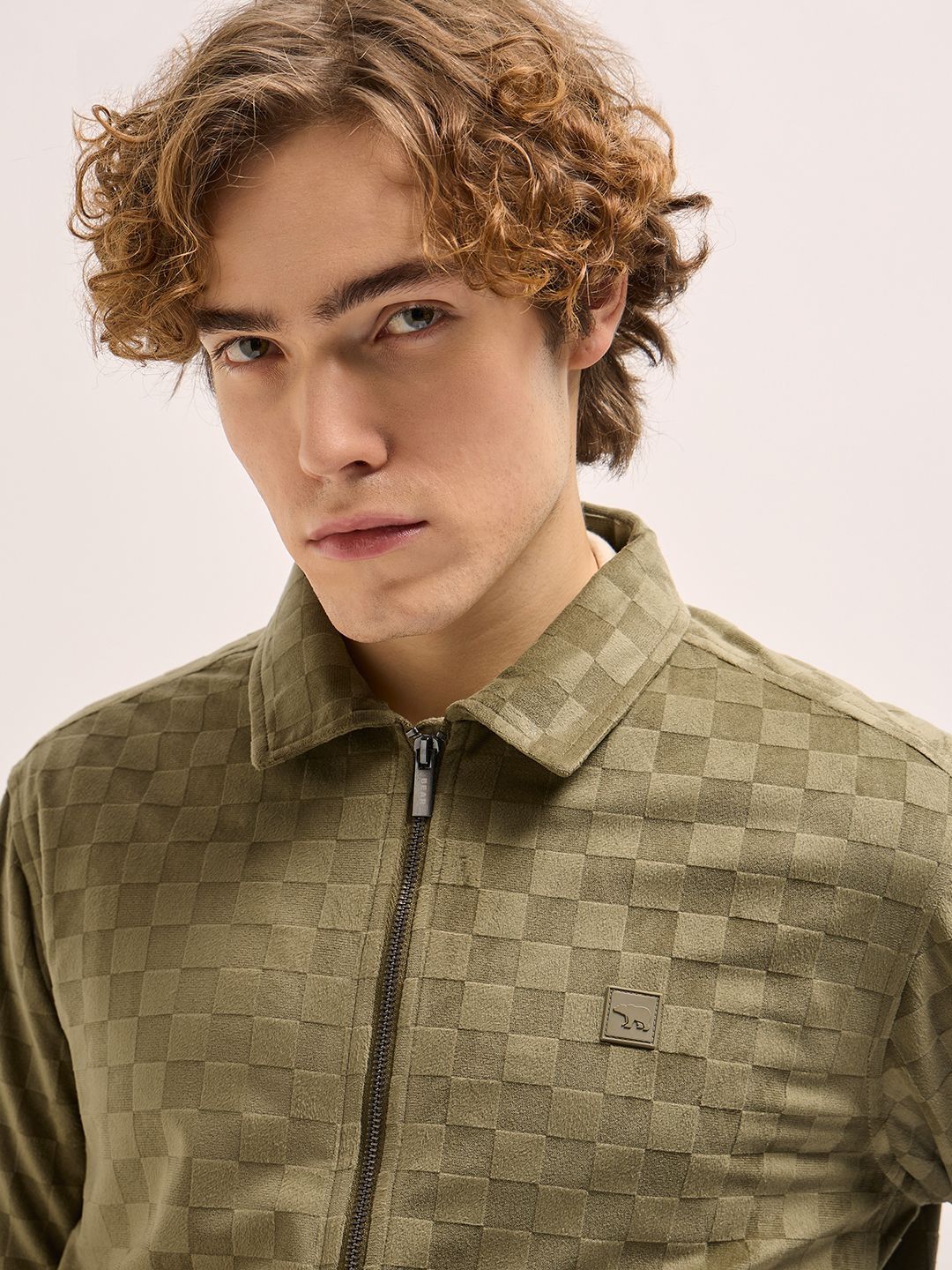 The Bear House Men Lightweight Outdoor Open Front Jacket