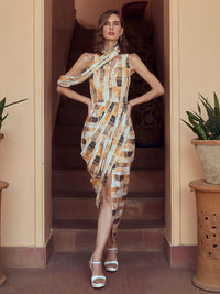 Mamicha Women Printed A-Line Dress