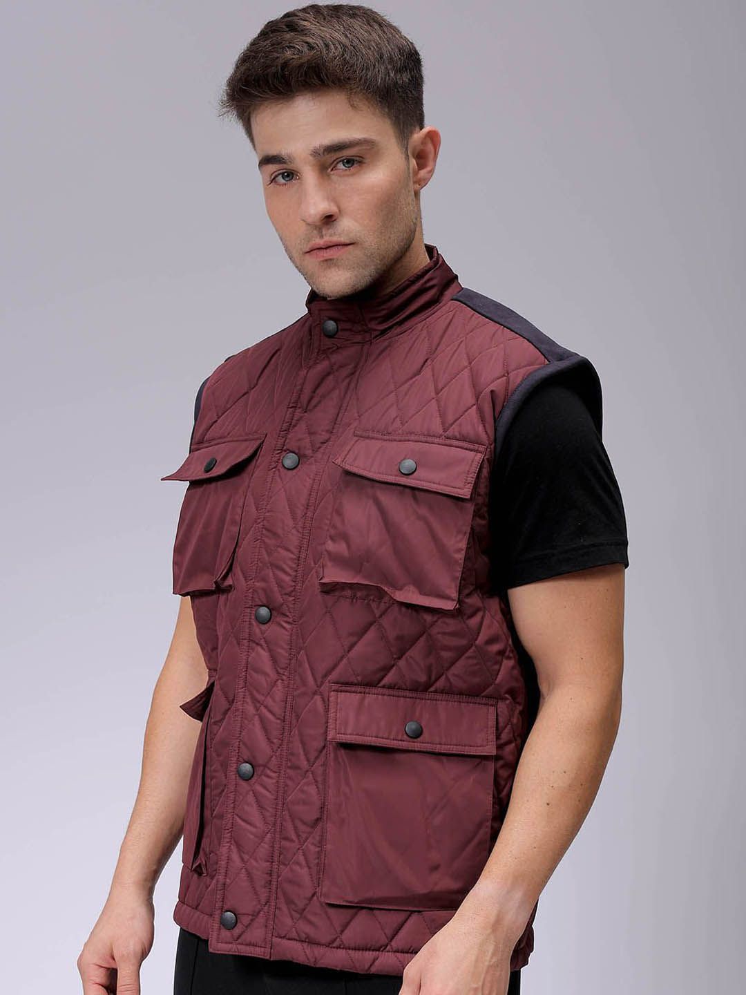 The Indian Garage Co Men Lightweight Puffer Jacket