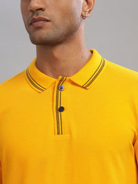 ADRO Men Polo Collar Pockets T-shirt