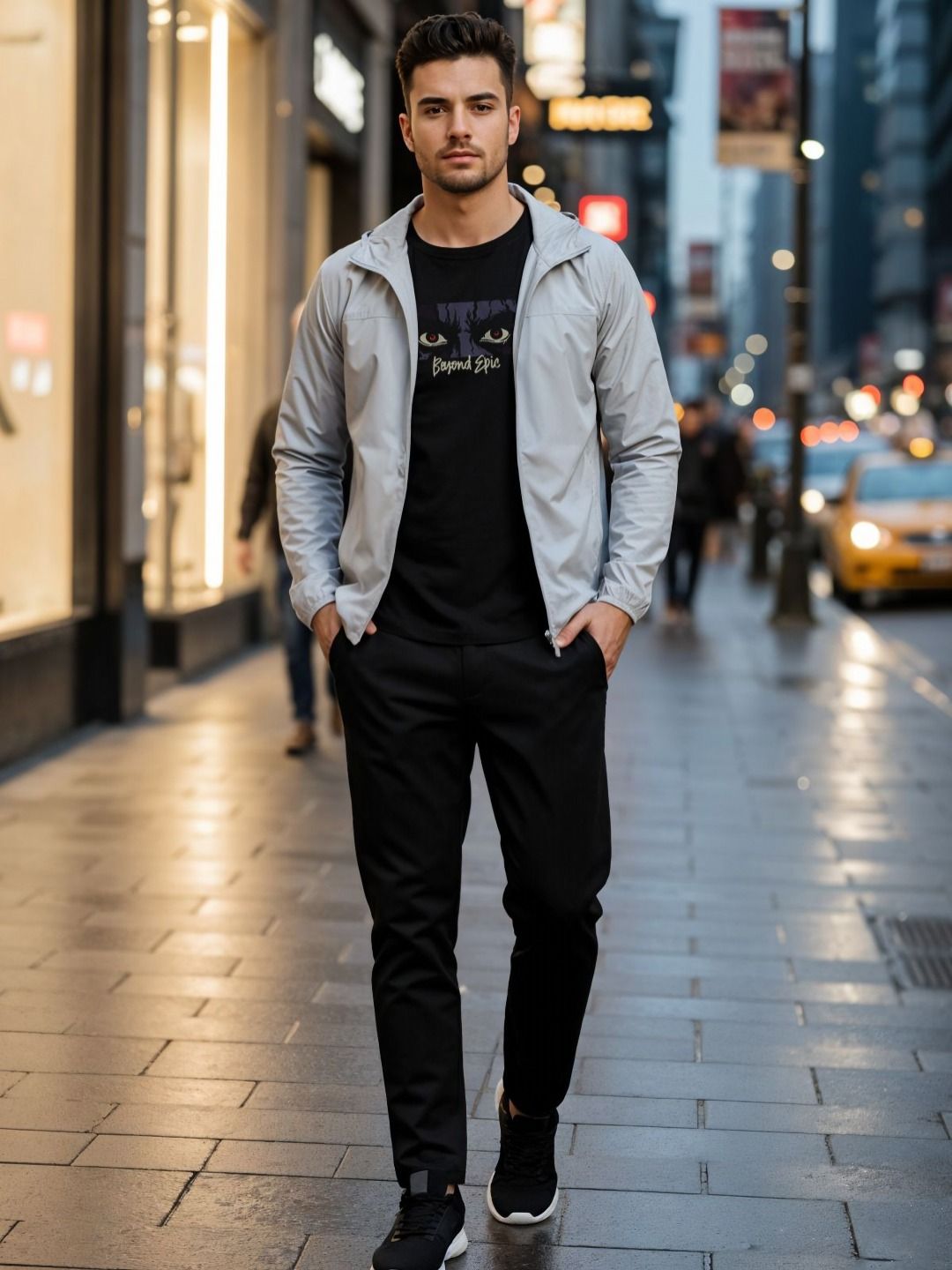 ADRO Men Printed T-shirt