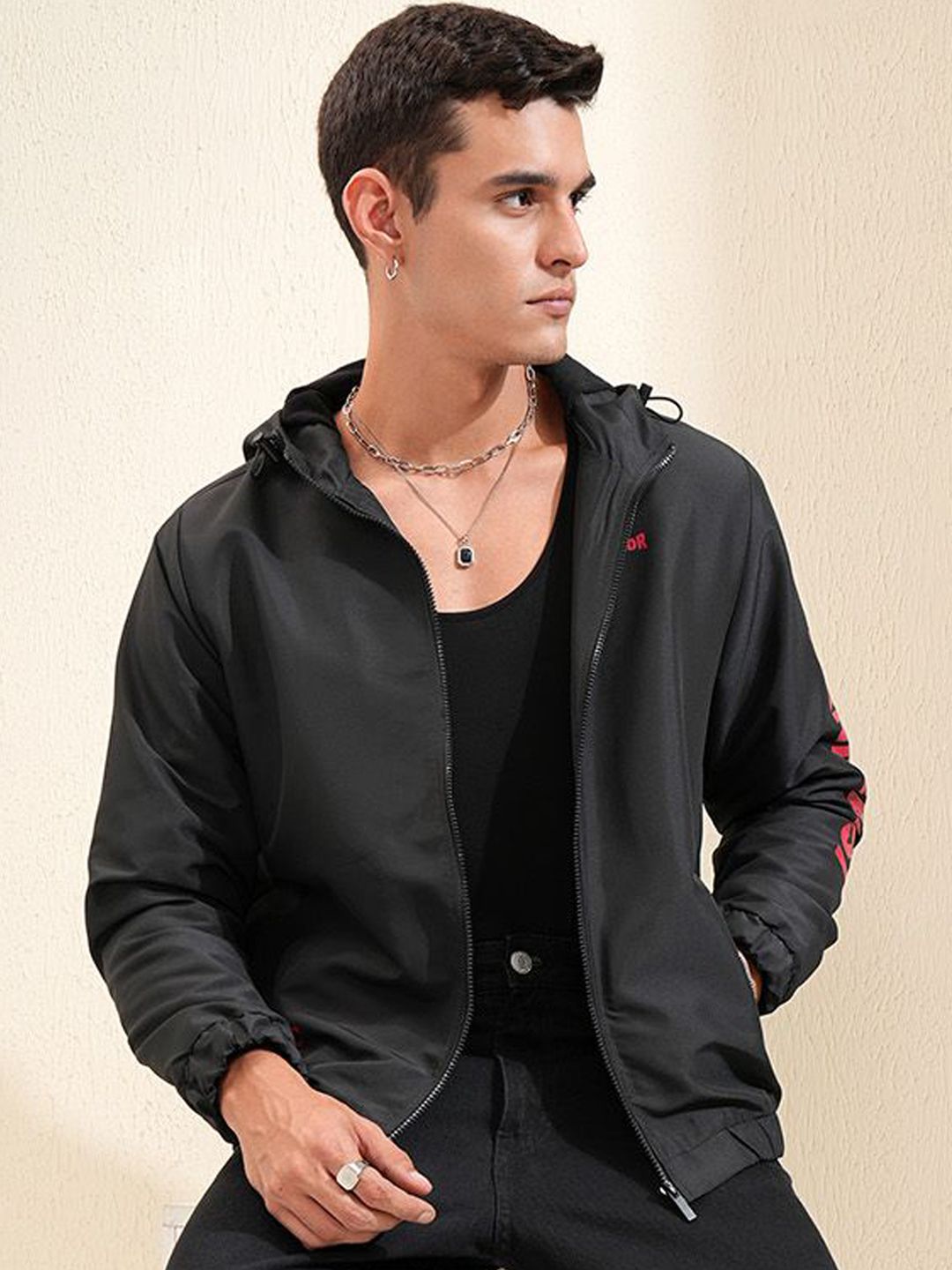 HIGHLANDER Men Crop Outdoor Sporty Jacket