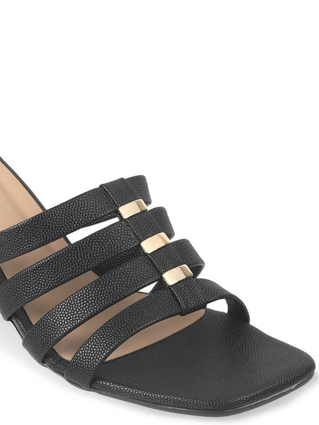 Mochi Colourblocked Block Pumps