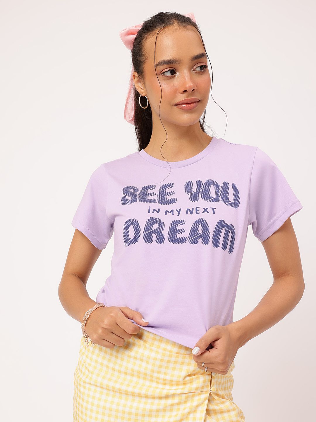 DressBerry Dreamy Delight Printed T-shirt