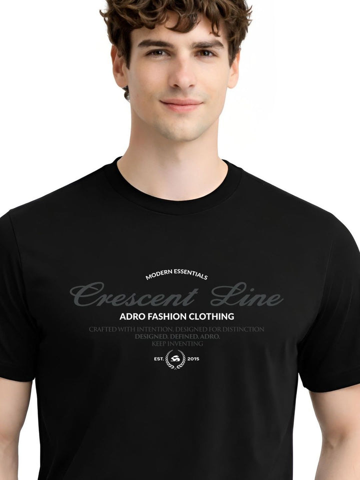 ADRO Men Typography Printed T-shirt