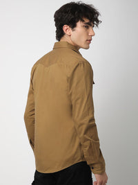 VASTRADO Men Classic Slim Fit Opaque Casual Shirt