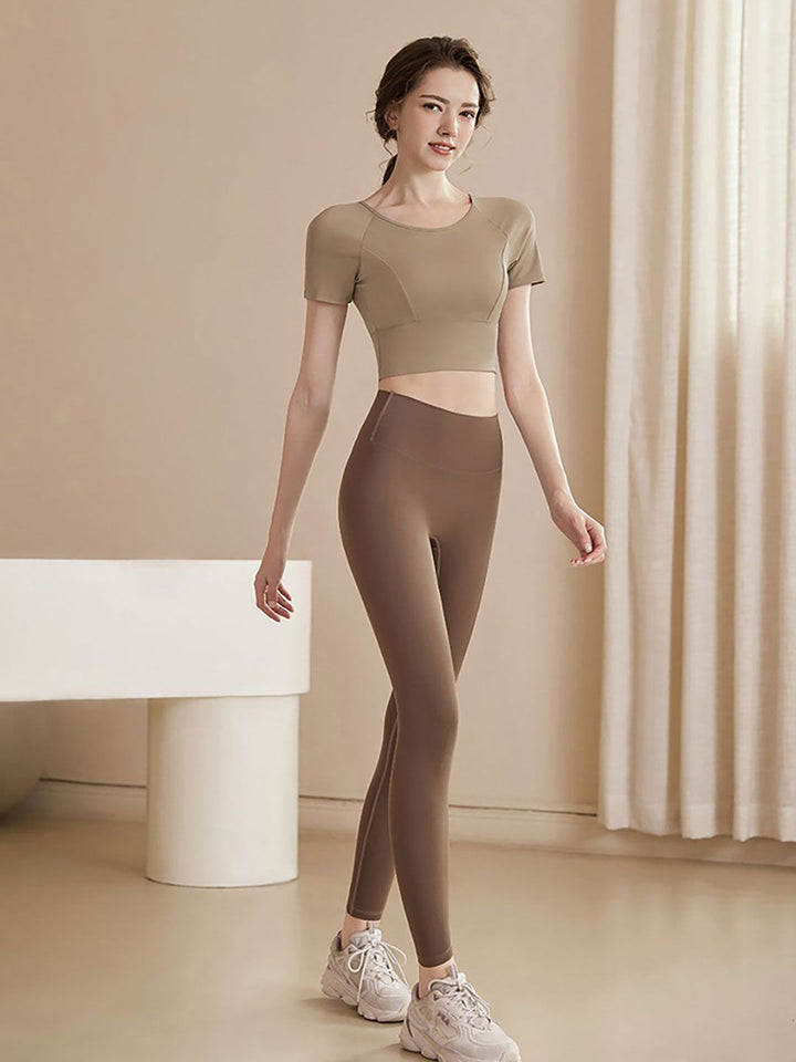 HRX by Hrithik Roshan Women Solid Styled Back Crop Top