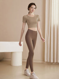 HRX by Hrithik Roshan Women Solid Styled Back Crop Top