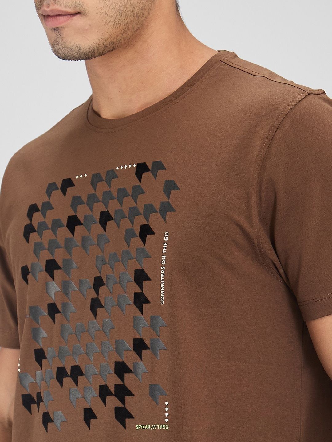 SPYKAR Men Slim Fit T-shirt