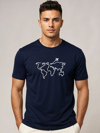 ADRO Men Printed T-shirt