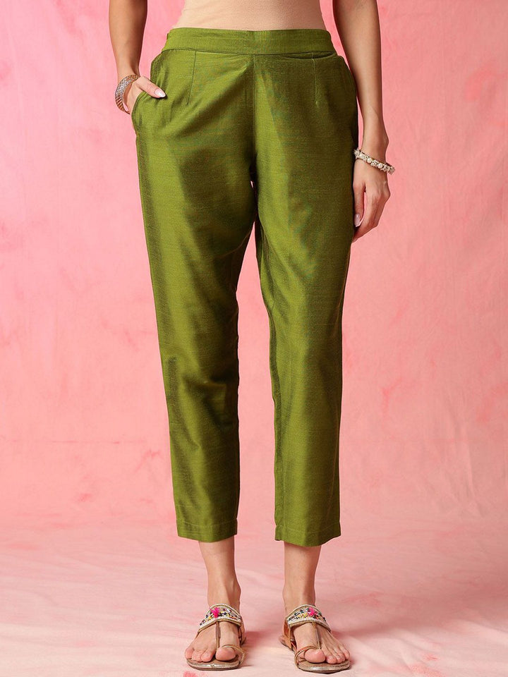 Anouk Women Regular Kurta with Trousers & With Dupatta
