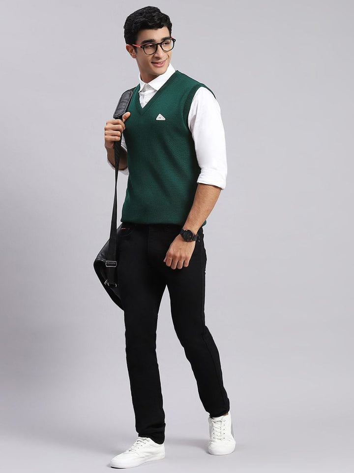 Monte Carlo Men Woollen Sweater Vest