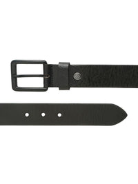 Teakwood Leathers Men Textured Leather Belt