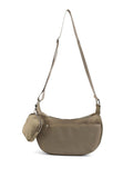 Lino Perros Unisex Solid Structured Sling Bag With Pouch