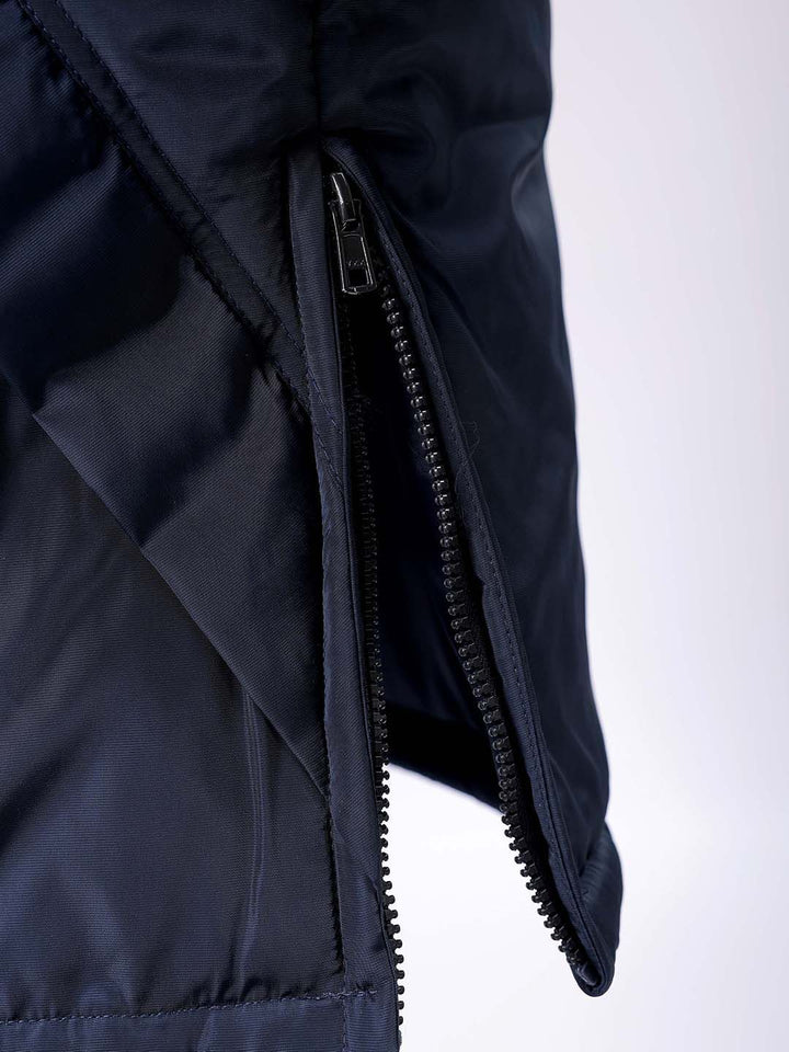 The Indian Garage Co Men Hooded Slim Fit Bomber Jacket