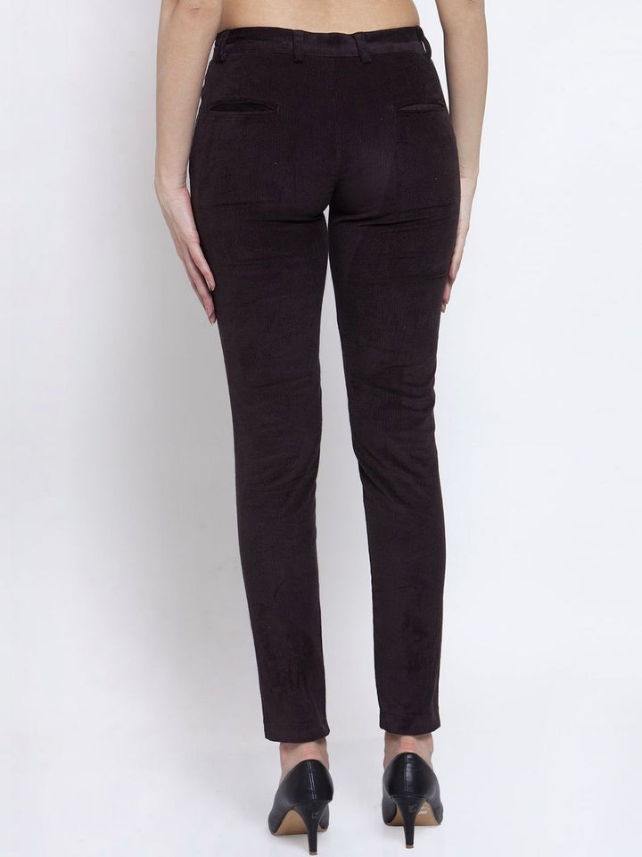 Seluar Slim Fit Wanita KLOTTHE Mid-Rise
