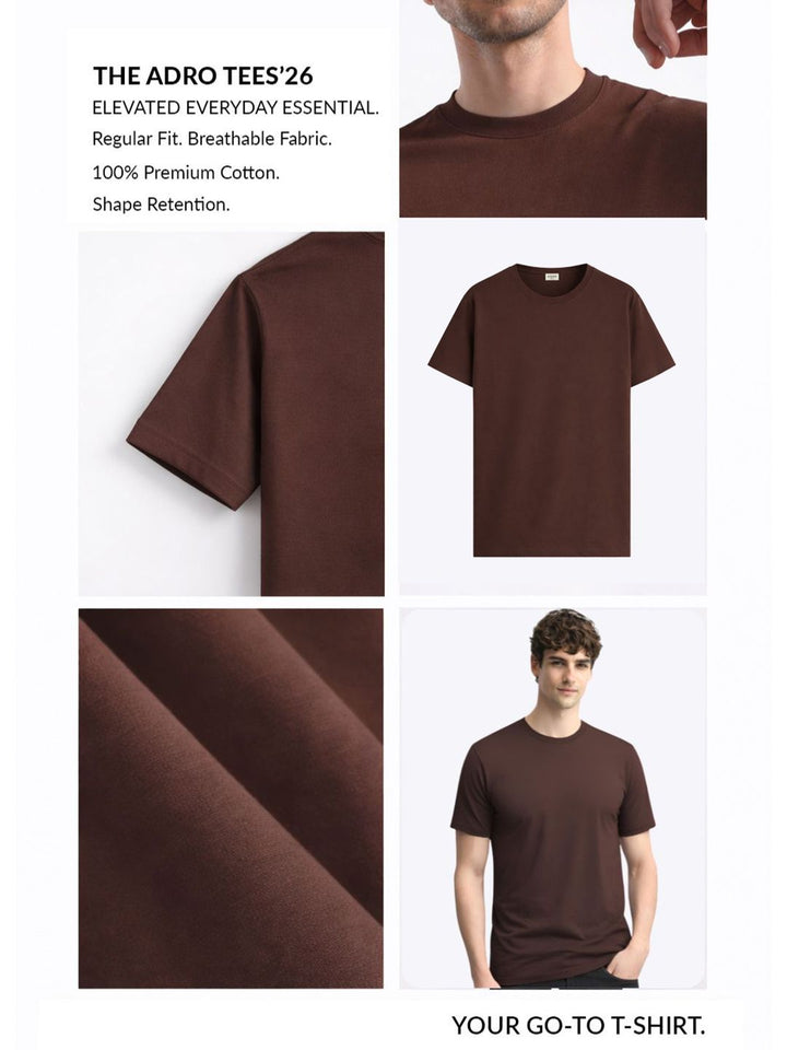 ADRO Men Printed T-shirt