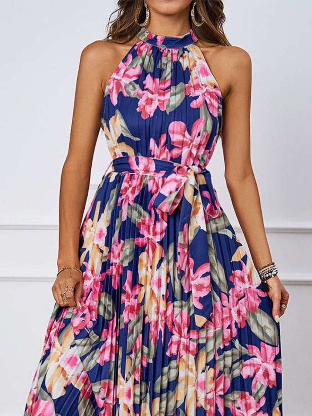 all about you Women Floral Printed Maxi Dress