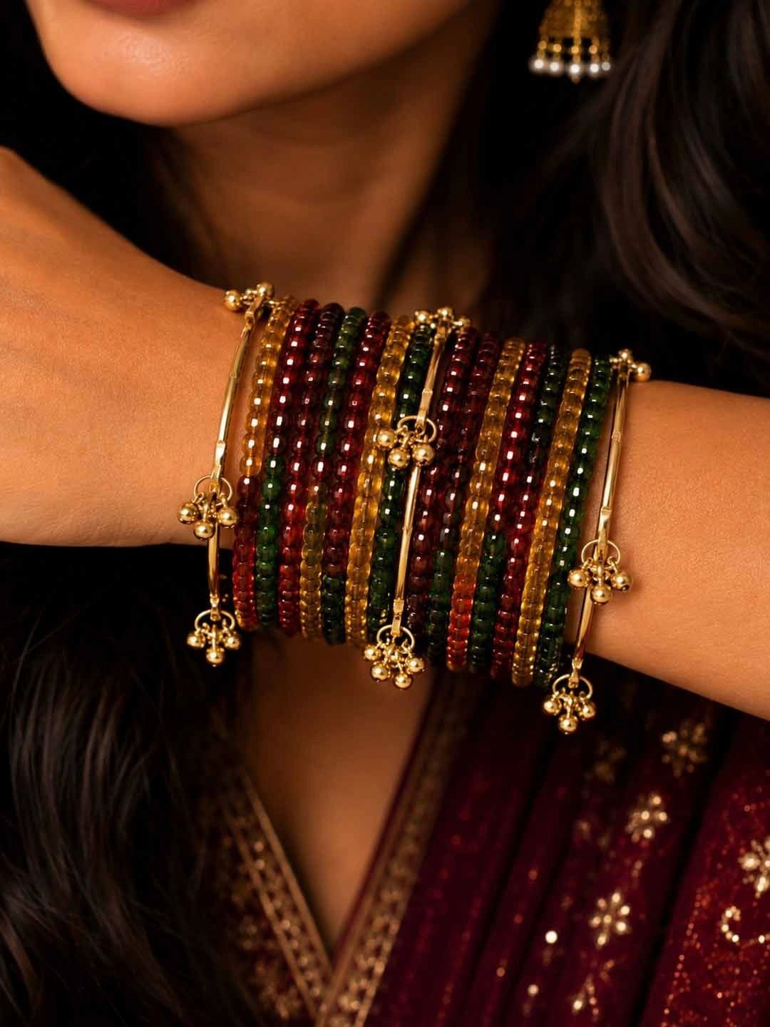 PANASH Gold-Plated Bangle