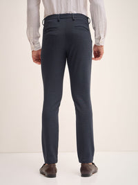 THE BEAR HOUSE Men Mid-Rise Slim Fit Regular Trousers
