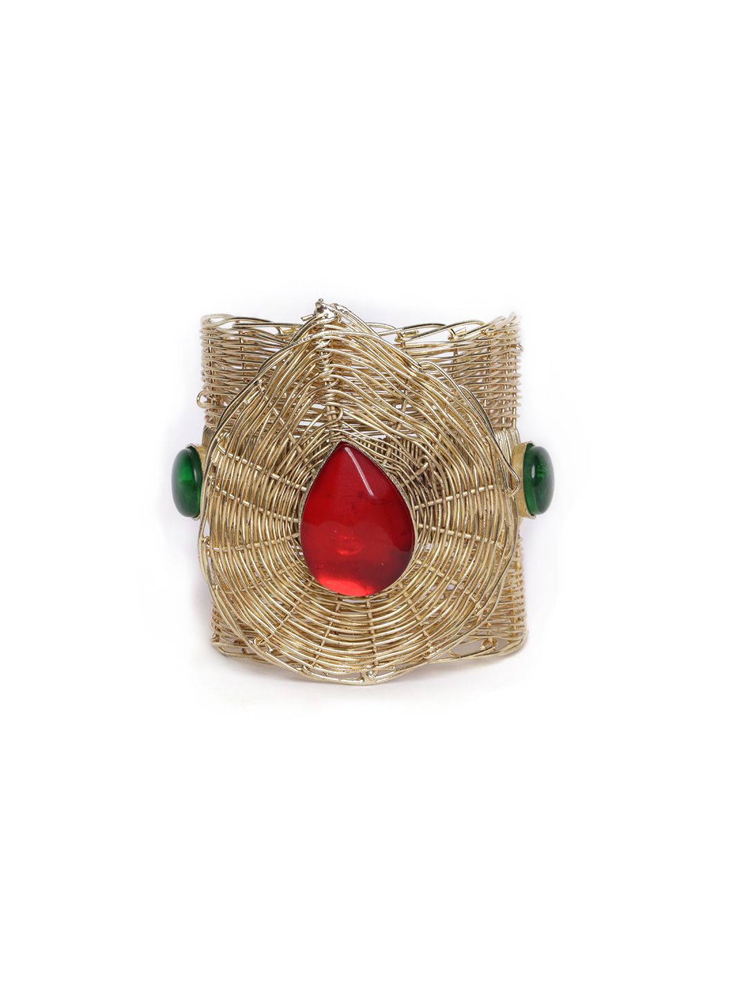 VOGUE PANASH Gelang Cubic Zirconia Bersalut Emas