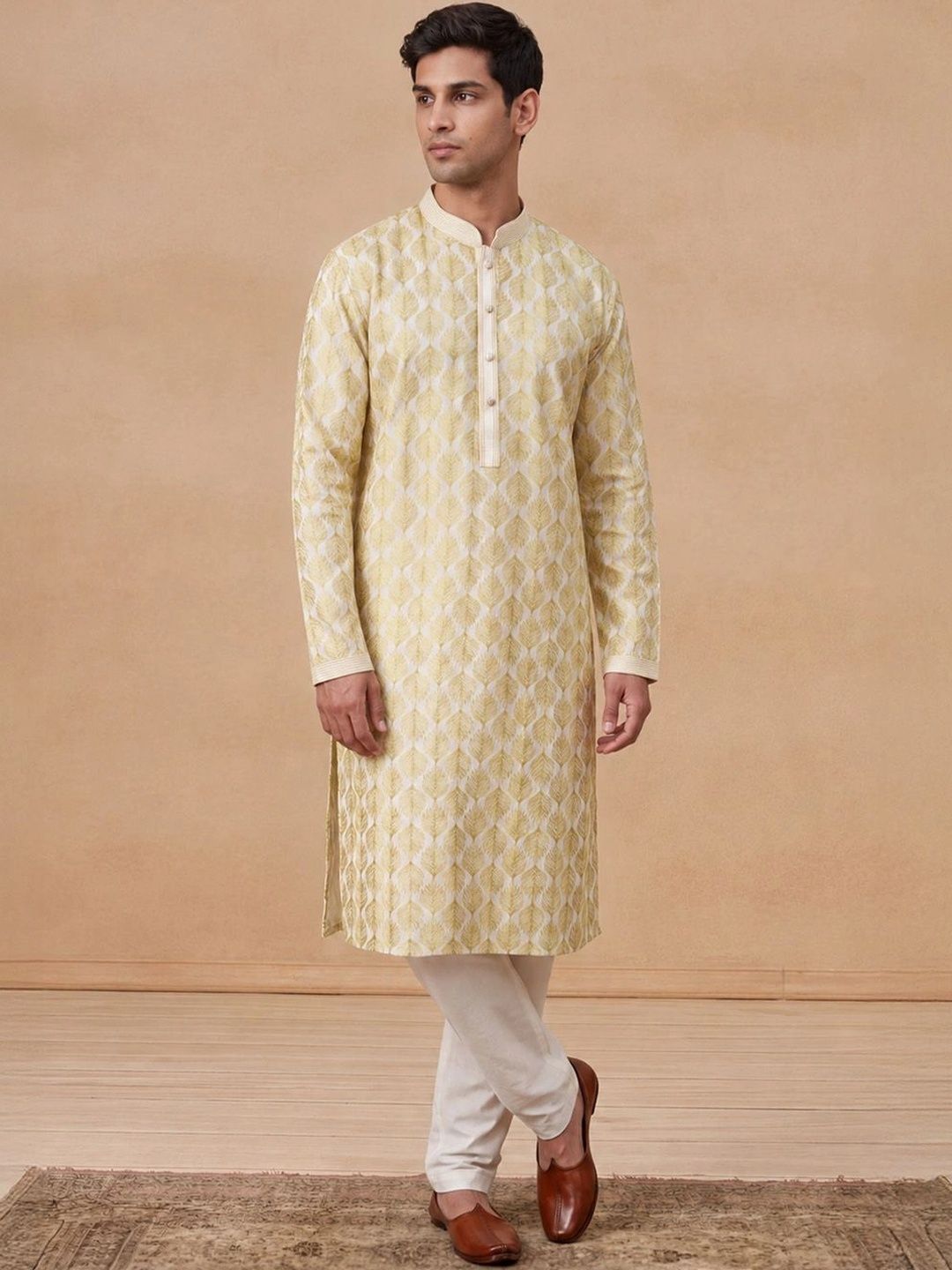 Rumah Chikankari Men Kurta