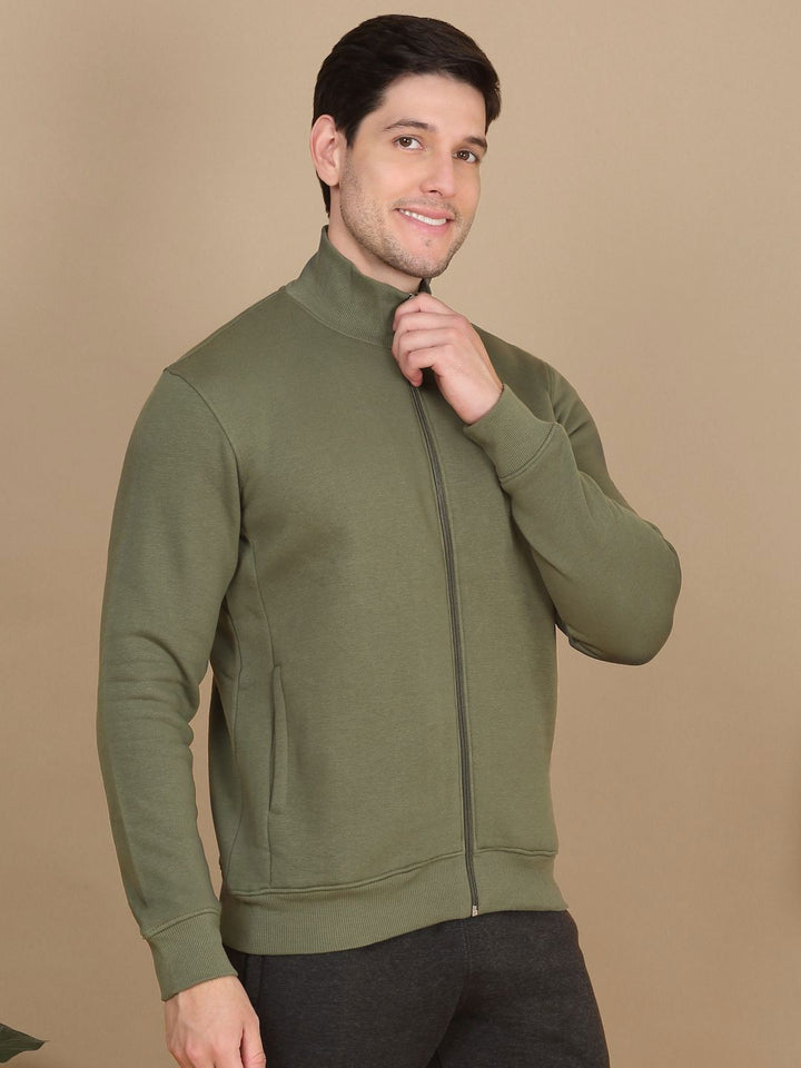 Impian manis lelaki mengejek sweatshirt kolar