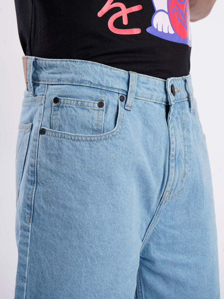 Bene Kleed Men Denim Relaxed Fit Shorts