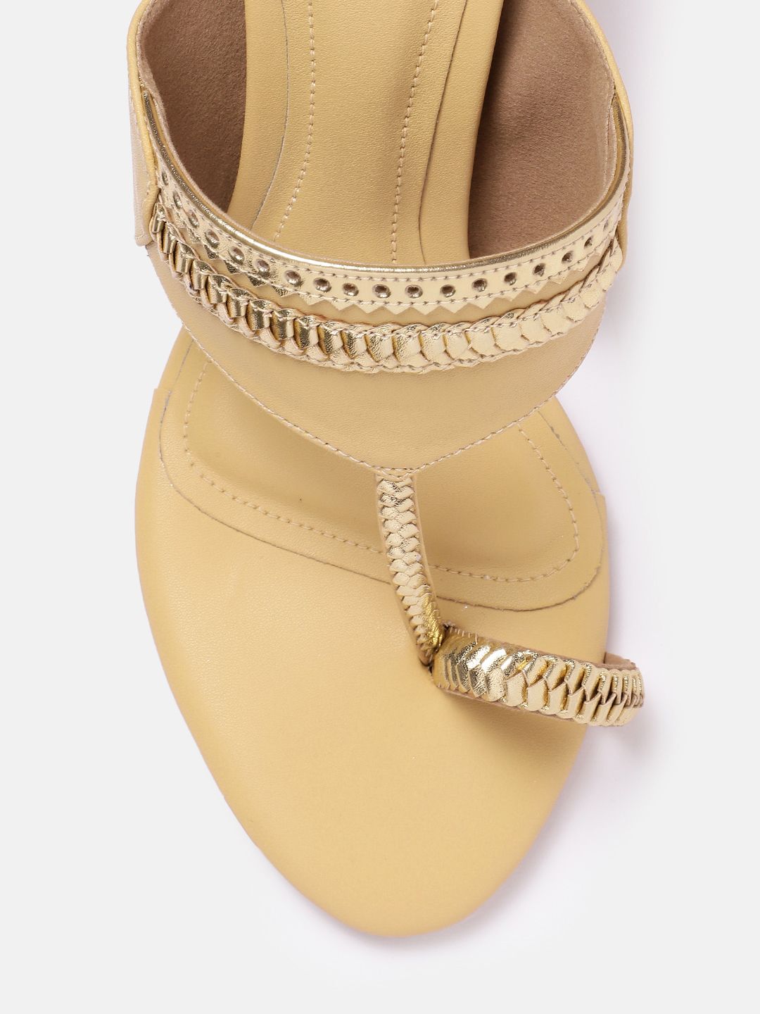 House of Pataudi Open Toe Slim Heels