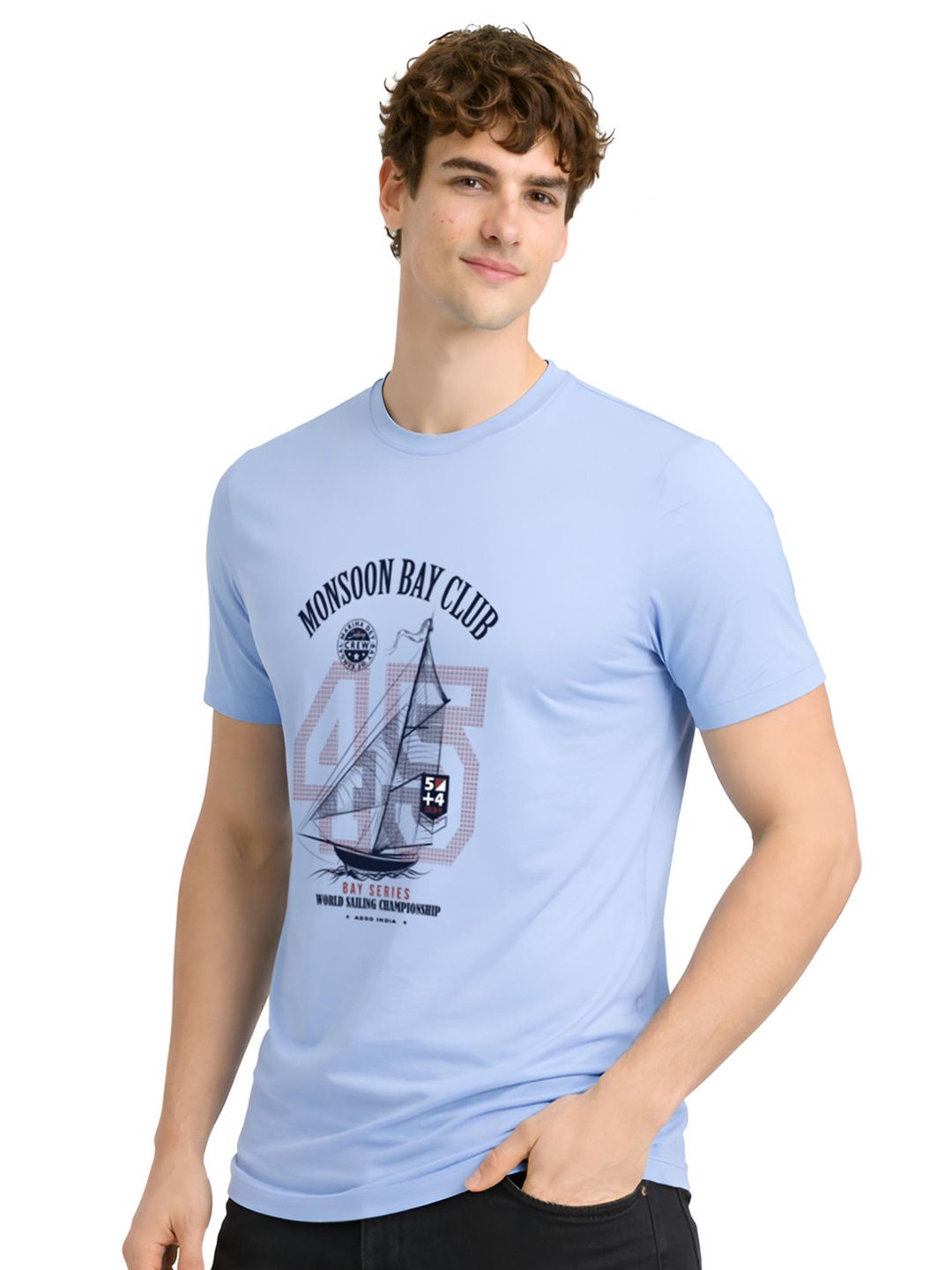 ADRO Men Printed T-shirt