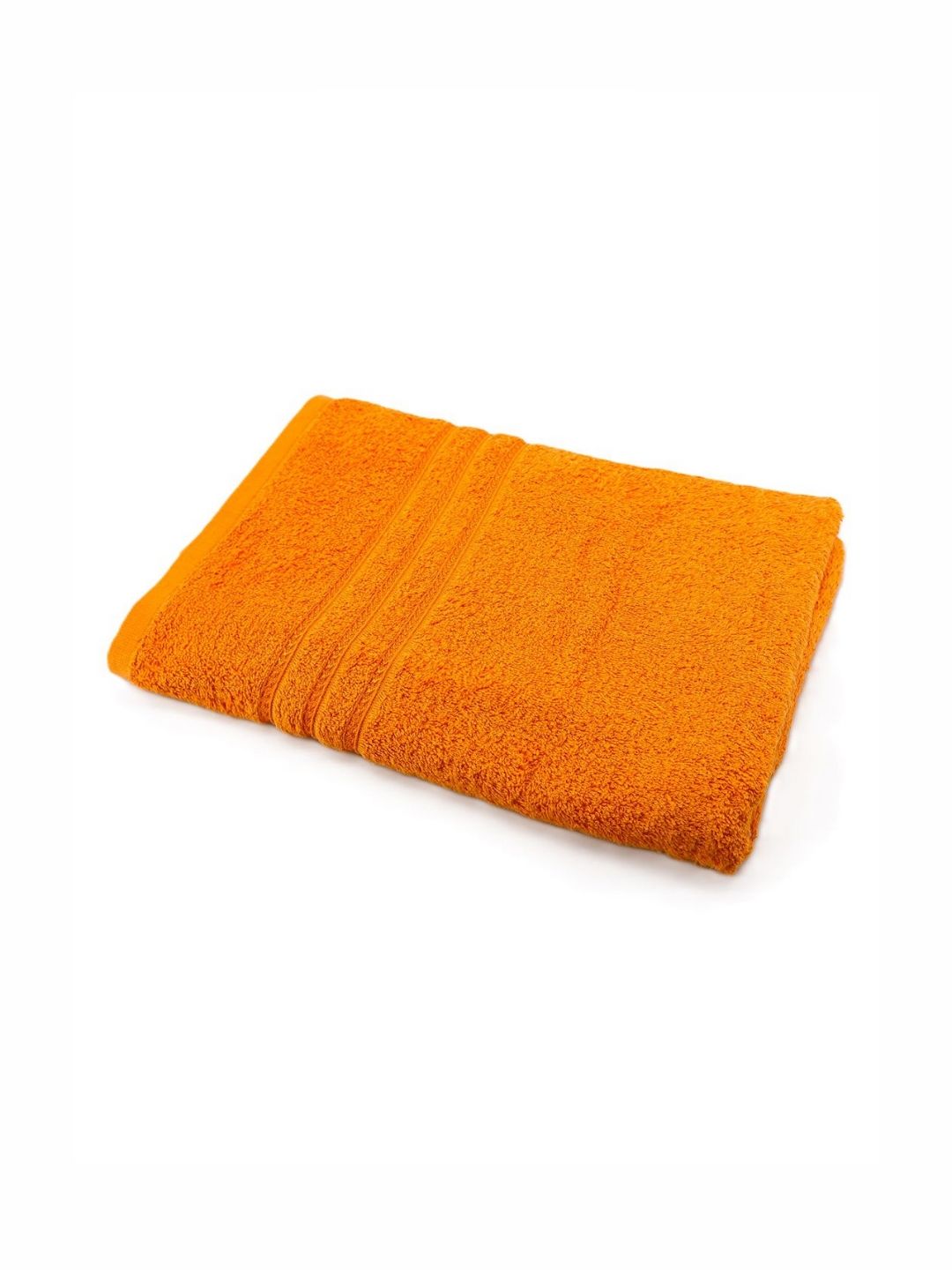 BOMBAY DYEING Orange 1 Pcs Cotton 400 GSM Bath Towel