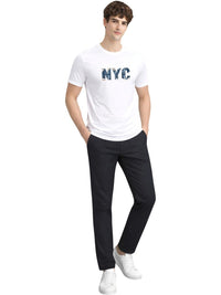 ADRO Men Typography Printed T-shirt