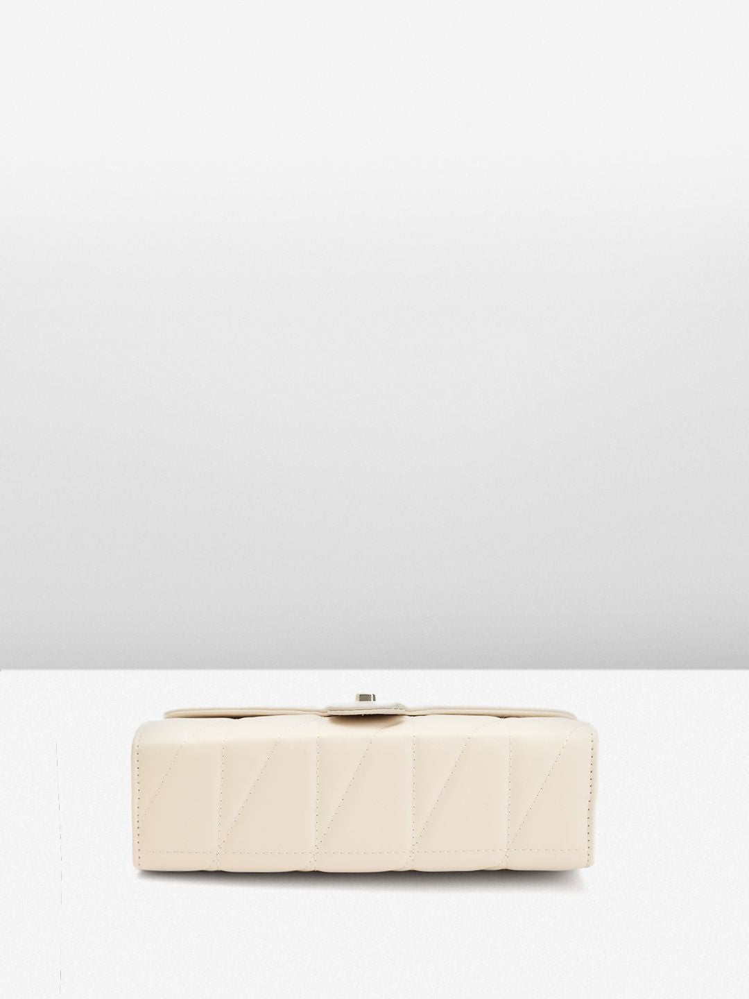 DressBerry Quilted Structured Sling Bag