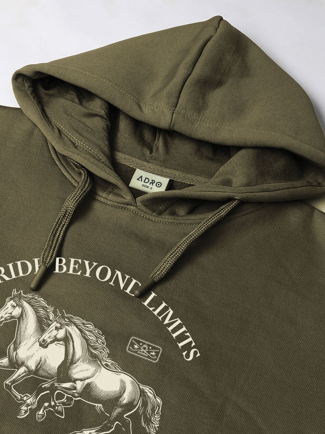 Pullover Berkait Bercetak ADRO