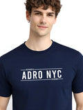 ADRO Men Typography Printed T-shirt
