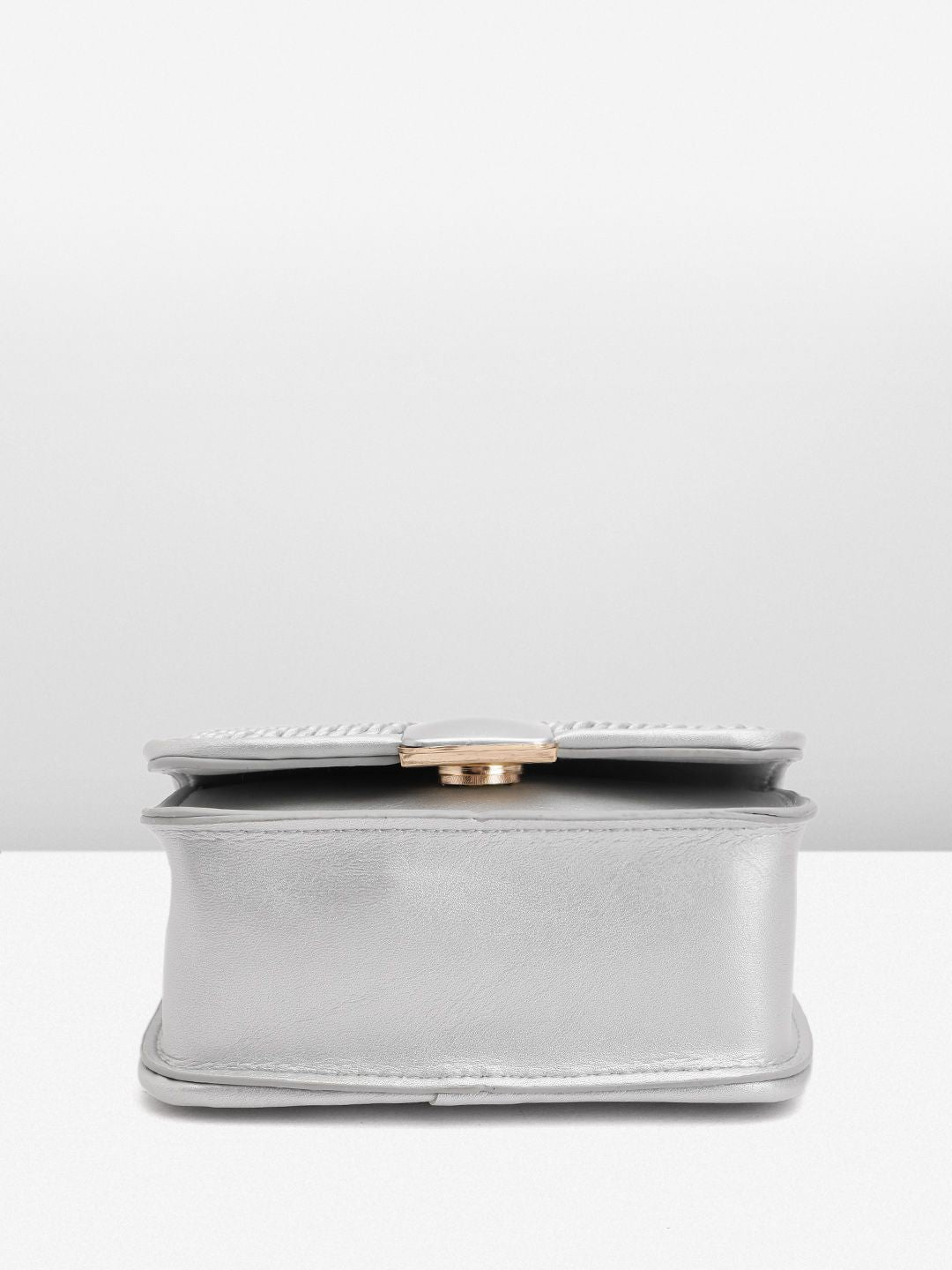 DressBerry Textured Structured Satchel