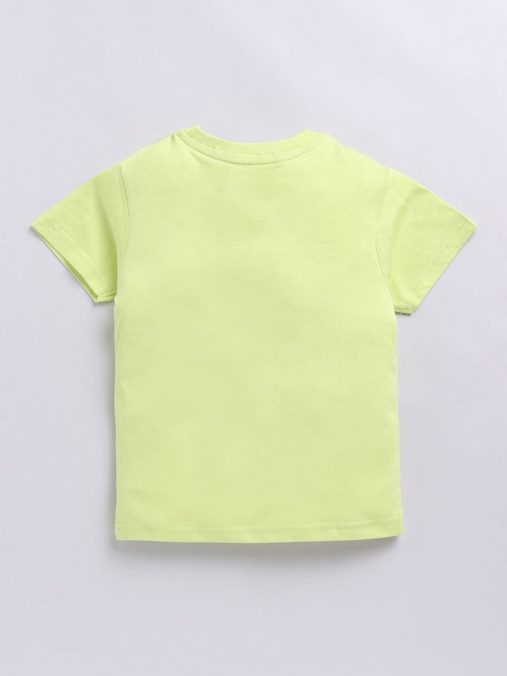 Happy Faces Kids Boys Conversational Printed Pure Cotton T-Shirt