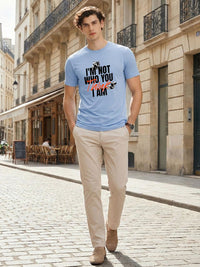 ADRO Men Typography Printed T-shirt