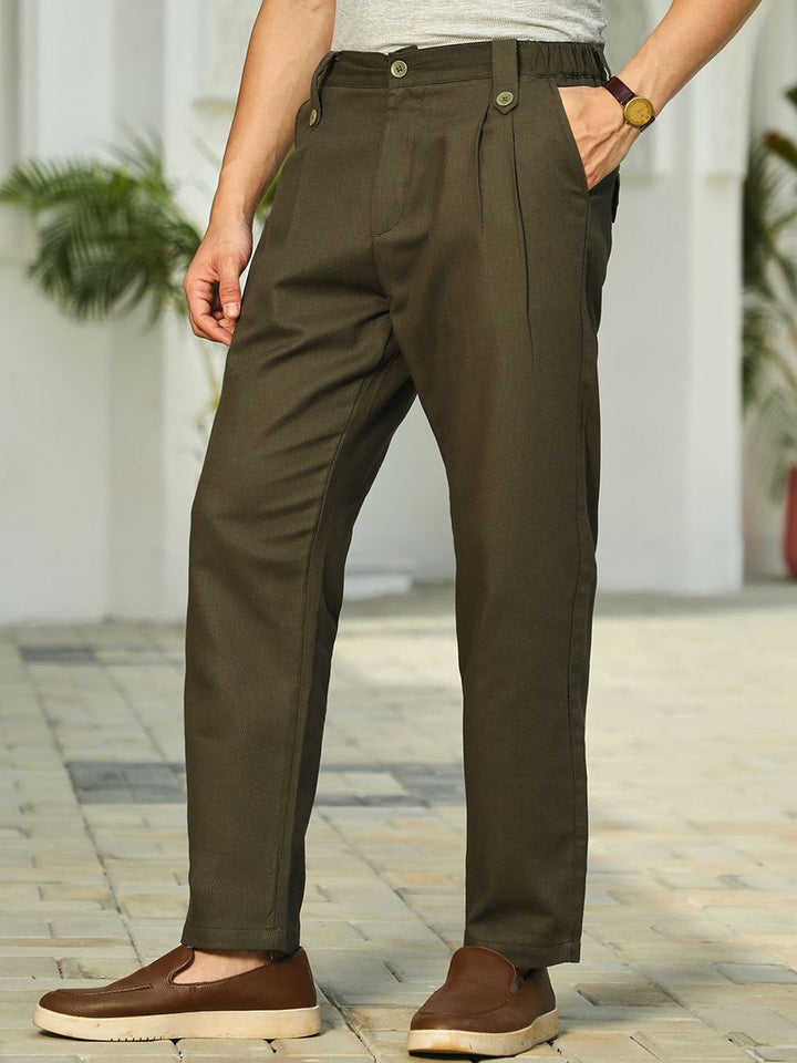 Campus Sutra Men Comfort Trousers