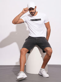 Being Human Men Brand Logo Printed Slim Fit T-shirt
