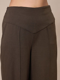 SASSAFRAS worklyf Women Relaxed Straight Leg Trousers