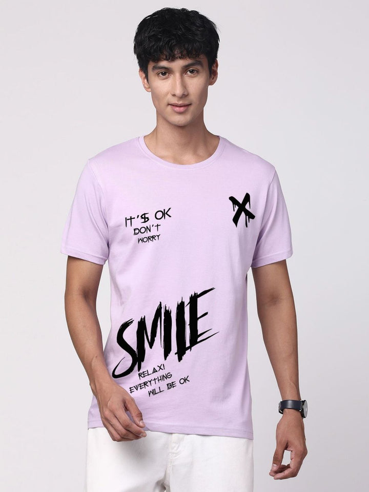 ADRO Men Graphic Printed Round Neck Cotton T-shirt