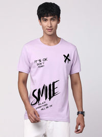 ADRO Men Graphic Printed Round Neck Cotton T-shirt