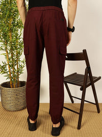Thomas Scott Men Smart Slim Fit Cargos Trousers