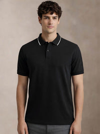 ADRO Men Polo Collar T-shirt