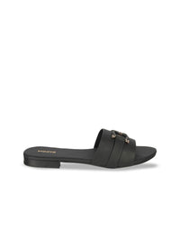 Mochi Women Buckled Mules