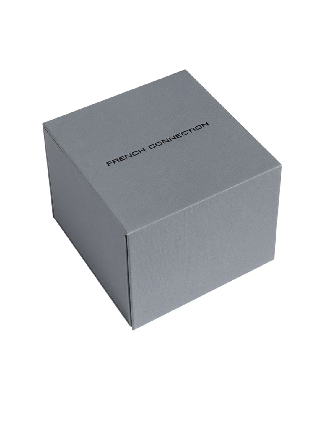 French Connection Men Dial & Stainless Steel Bracelet Style Straps Analogue Watch FCM04NSM