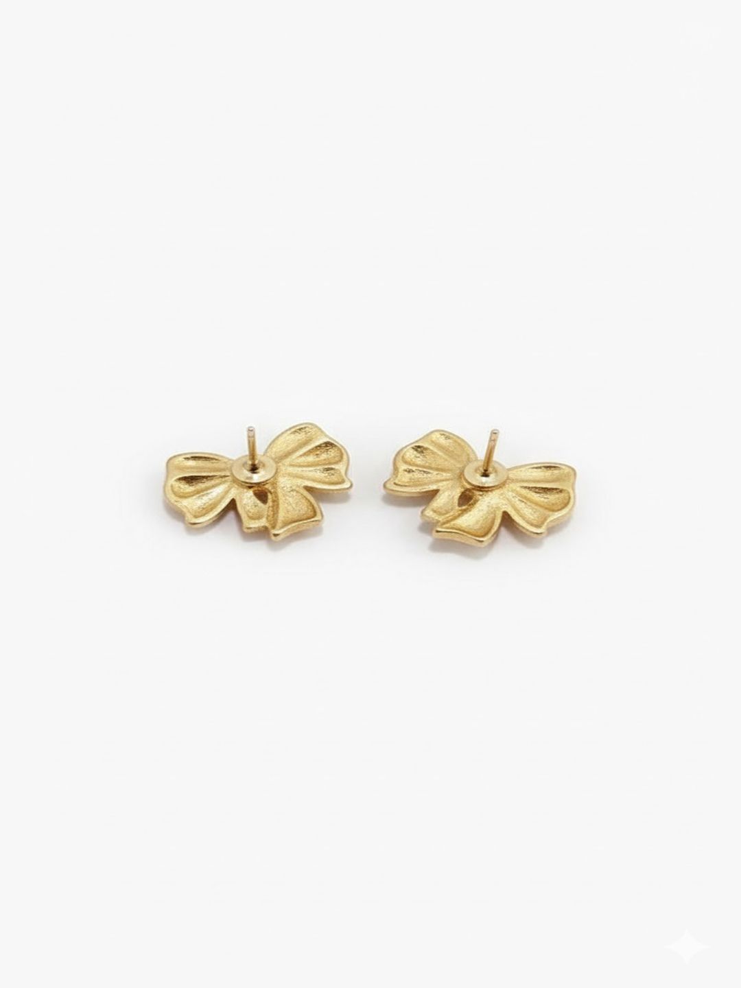 VOGUE PANASH Stainless Steel 18K Gold-Plated Quirky Studs