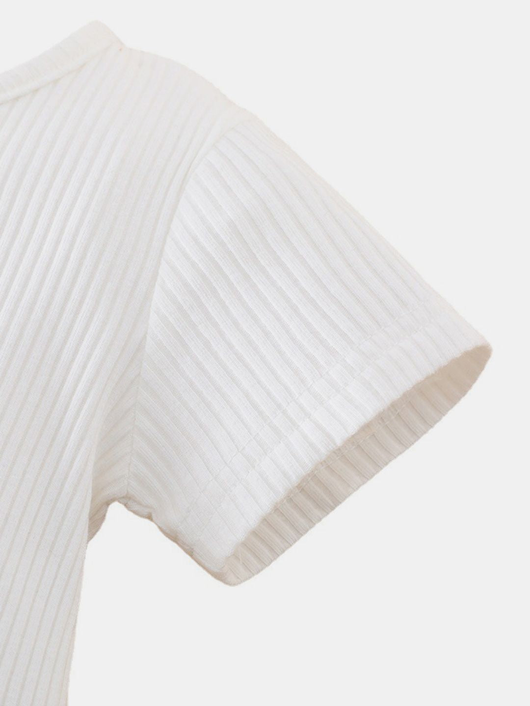 YK Girls Round Neck Top With Trousers