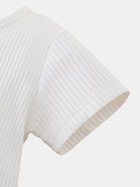 YK Girls Round Neck Top With Trousers